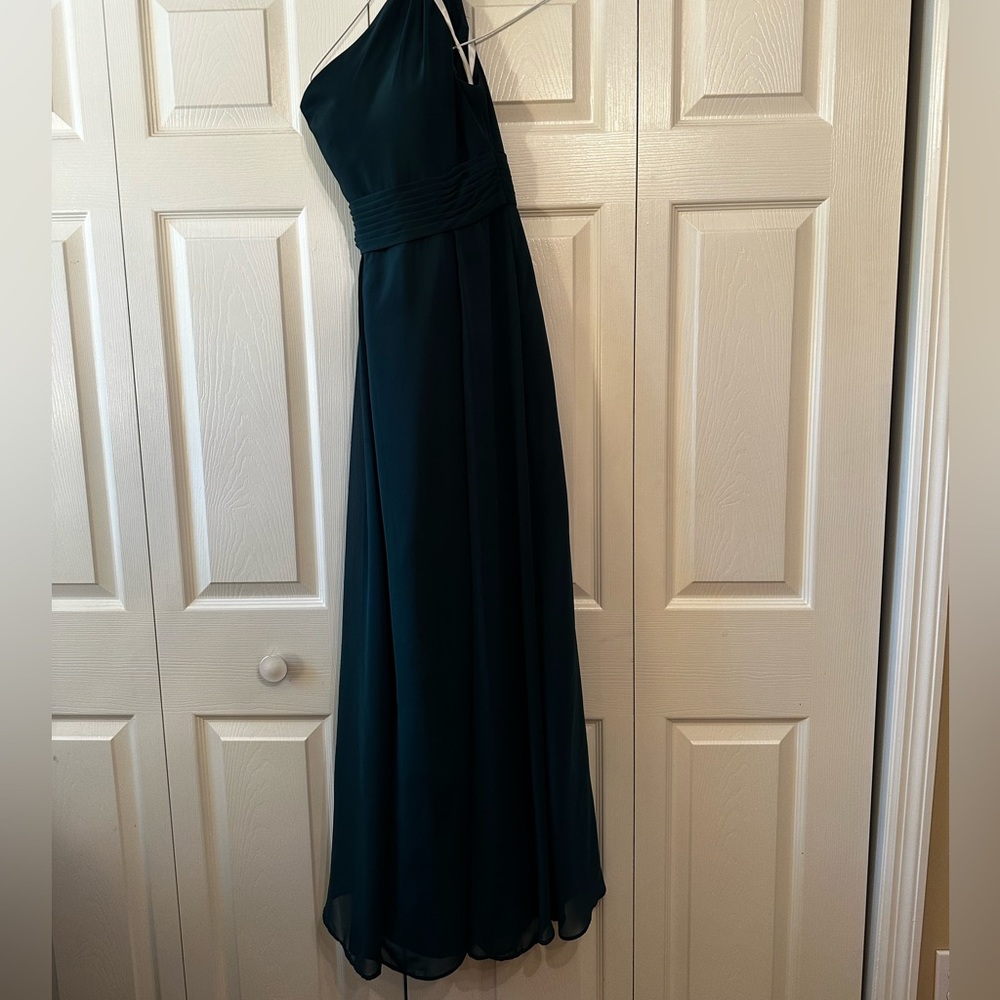 Azazie Dallas Dress in Pine - Picture 2 of 2